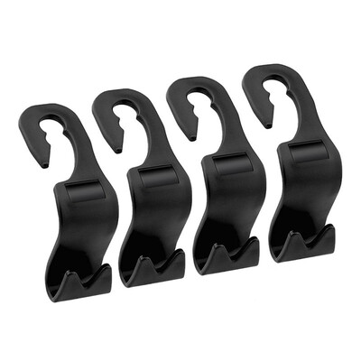 

KAWOSEN 4Pack Car Vehicle Back Seat Headrest Organizer Hanger Storage Hook for Groceries Bag Handbag