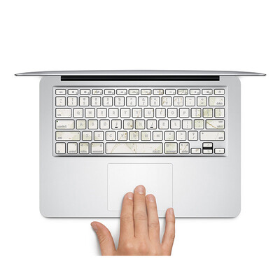 

GEEKIDMacbook Pro 15 keyboard decal sticker individual keys protector Leaf Macbook Air 13 keyboard decor sticker