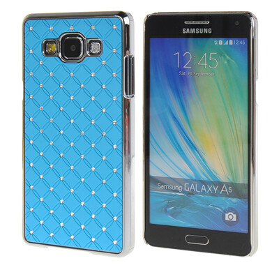 

MOONCASE Galsxy А5 Футляр Роскошные Chrome горный хрусталь Bling Звезда задняя крышка чехол для Samsung Galsxy A5 синий