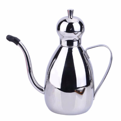 

500ml High Quality Stainless Steel Olive Oil Vinegar Can Bottle Pot Kitchen Cook Tool