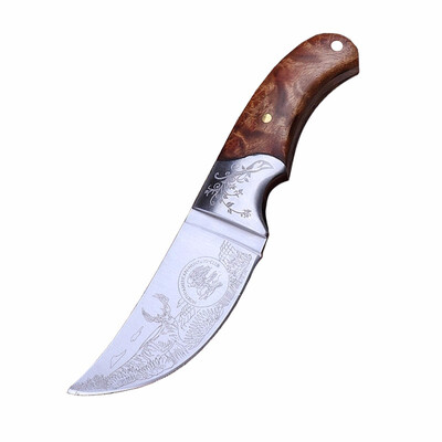 

CHACHEKA Tactical Stainless Steel Hunting Knife with Holster 57HRC Fixed Blade Outdoor Camping Fishing Saber Survival Tools EDC