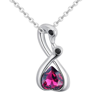 

New Design Crystal Necklaces Made with Crystal from Swa Elements Chain Collier Jewel for Women Children Jewelry 28080