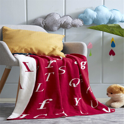 

Nordic Blanket Sofa Casual Blanket Knitted Children Blanket The Style Summer Cotton Childrens Shawl Adult Blanket