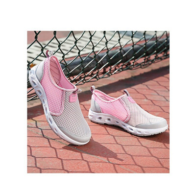 

THE FIRST OUTDOOR American outdoor brand mesh walking shoes womens low-top lazy sports shoes outdoor ultra-light casual walking s