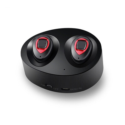 

Shango sago K5 Bluetooth headset binaural wireless stereo music active noise reduction earplugs mini in-ear sports driving universal