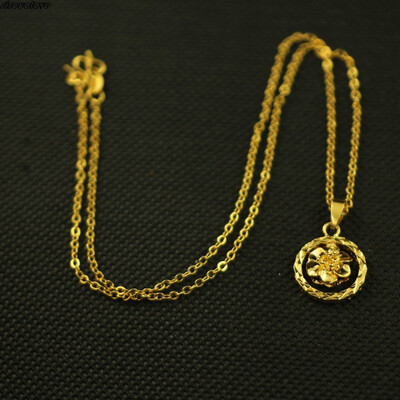 

Hanging pendant fine fashion car flower pendant Necklace