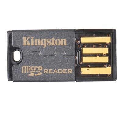 

Kingston Portable USB 20 Card Reader Adapter for Micro SD Micro SDHC Micro SDXC