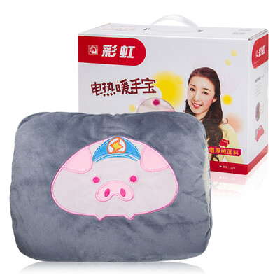

Rainbow hand warmers hot water bottle electric heating hand warmers warm water bag warm baby charging
