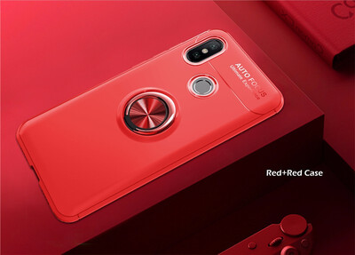 

Goowiiz Phone Case For Xiaomi MI 6XNote 3Max 2 Luxury Metal Ring Magnetic Bracket TPU Shockproof Cooling