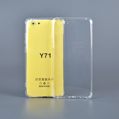 

for vivo Y71 WIERSS Anti-knock Phone Case for vivo Y81 Transparent Back cover Case Fundas Capa Coque Etui
