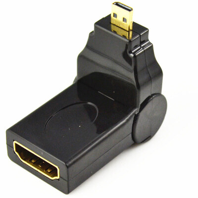 

huayuan HDMI продлить микро - HDMI - адаптер (HDMI - 180 градусов ротации для HDTV,