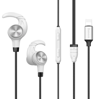 

Baseus Earphone For Lightning in-ear Earphones for iPhone 7 8 6s 6plus 8pin Hifi Earbuds Headset fone de ouvido With Mic for ios