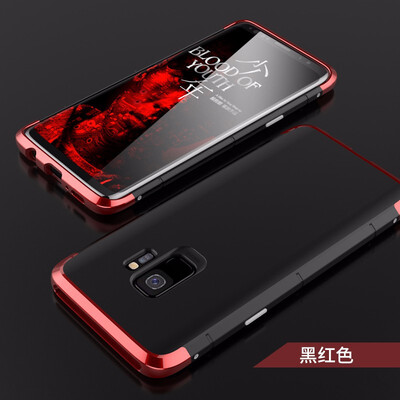

Goowiiz Phone Case For Samsung Galaxy S9S9 Plus Luxury 3 in1 Metal PC Hard Hybrid Slim Back Case Full Protection