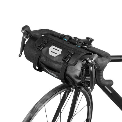 

ROSWHEEL Bicycle Bag Waterproof Cycling Mountain Road MTB Bike Front Frame Handlebar Pannier Dry Bag with Roll Top Closure 3L-7L A