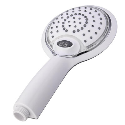 

LED Display Temperature Control Color Changing Shower Head