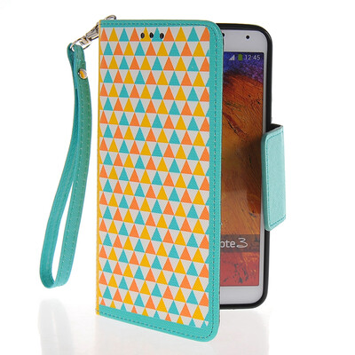 

MOONCASE Fashion Leather Side Flip Wallet Card Slot Pouch Stand Back чехол для Samsung Galaxy Note 3 N9000