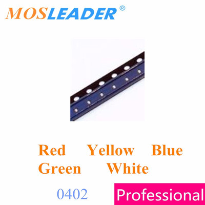 

Mosleader SMD LED lights 0402 3000PCS Red Yellow Blue Green Emerald White 1005 Common led