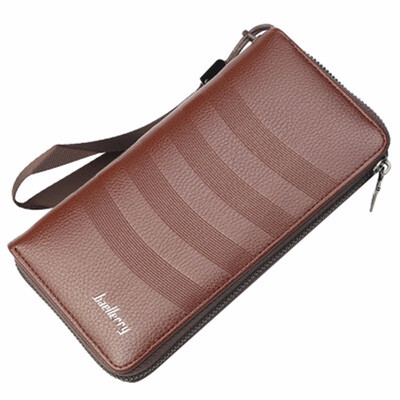 

Men Wallet Handbag Vintage Long Phone Bag