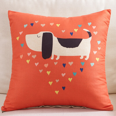 

Jiuzhoulu textile pillow pillow cushion core Rainbow Zebra 45x45cm