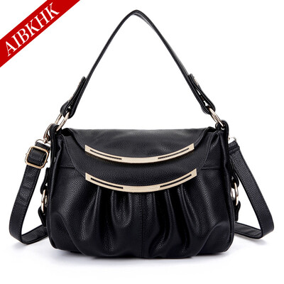 

Aibkhk женщин просто натуральная кожа сумки с 2-слойные кожа коровы мода тобаго сумка Cross body сумка четыре цвета M007