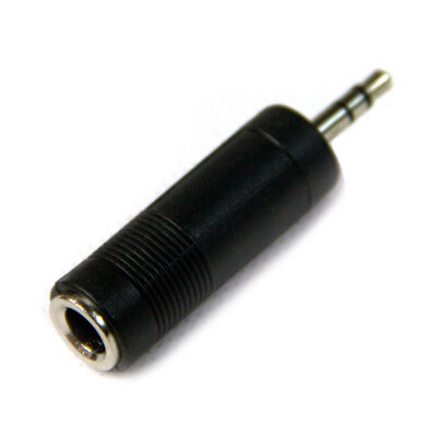 

Huayuan 3.5mm Stereo Plug Male to 6.35mm Female Stereo Jack Adapter
