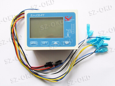 

ZJ-LCD-F7 flow sensor meter digital display filter controller LCD for RO water machine filter
