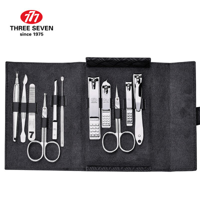 

777 THREE SEVEN nail clipper set nail clippers nail clippers repair capacity combination manicure beauty care tools gift home portable 11 sets NTS-6655 import