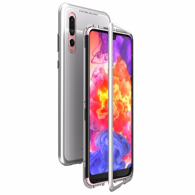 

HUAWEI P20 PRO Magnetic Adsorption Case Ultra Phone Case For Huawei P20 P20 Pro P20Pro Magnet Tempered Glass Case