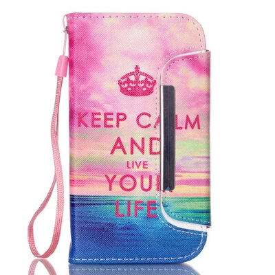 

MITI Printing Pattern PU Wallet Leather Case For Samsung Galaxy S4 i9500 flip cover split 2in1 detachable