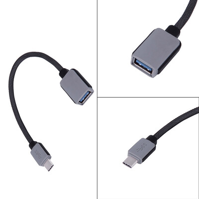 

Тип USB С до USB Type A Мужской Женский к разъему OTG кабель для передачи данных адаптер