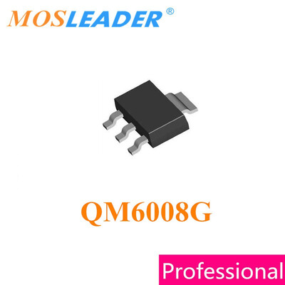 

Mosleader QM6008G SOT223 100PCS 1000PCS QM6008 60V 28A N-Channel Made in China High quality