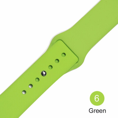 

Soft Silicone Replacement Sport Band For Apple Watch Series 123 42mm 38mm Wrist Bracelet Strap for iWatch Sportsbands