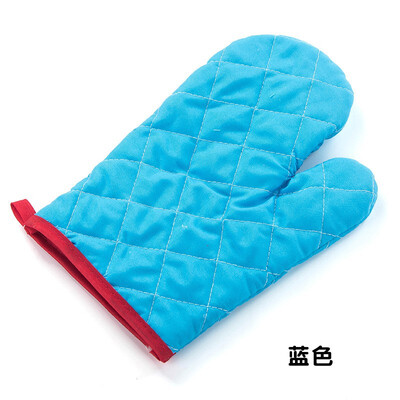 

YINUO 1Pcs Cotton Oven Glove Heatproof Mitten Kitchen Cooking Microwave Oven Mitt Insulated Non-slip Glove Thickening