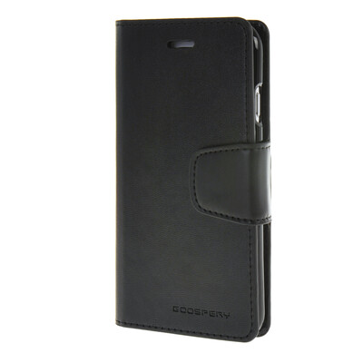 

MOONCASE Case for iPhone 6 (4.7") PU Leather Flip Wallet Card Slot Stand Back Cover Black