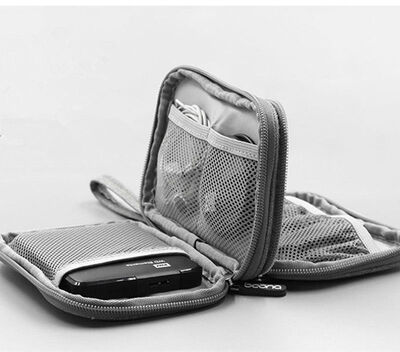 

Electronic Accessories Cable USB Drive Organizer Bag Portable Travel Insert Case