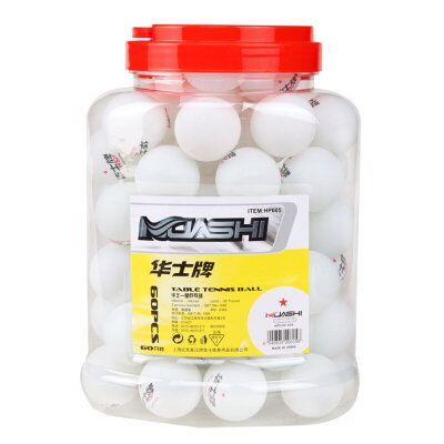 

Huashi brand (hsp) a star 40mm table tennis a barrel of a total of 60 balls yellow 605