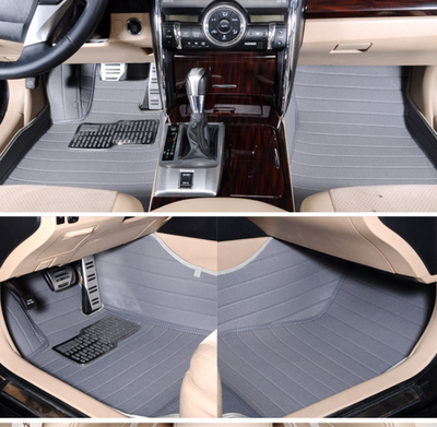 

Myfmat custom foot leather car floor mats for VOLKSWAGEN ALLSPACE R-LINE POLO PASST TOURAN L Cross Lavida breathable healthy safe