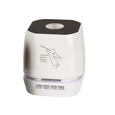 

Gute Fashion mini LED light Bluetooth wireless speaker portable Radio FM TF Handsfree call Amplifier caixa de som portatil 2018