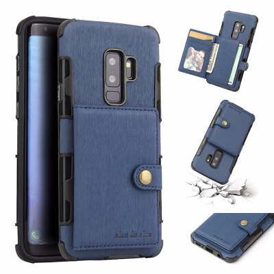 

SHS Phone Case For Sony Xperia L1XA1XA1 UltraXZ1 Fashion Concise Leather Wire Drawing Multifunction Purse