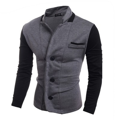 

Zogaa New Men's Suit Fashion Casual Color Matching