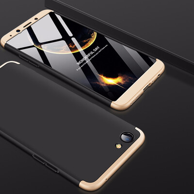 

Goowiiz Phone Case For OPPO A73F5F5 YouthA75F7A3 Fashion Color collision 360 Degree Coverage PC Full Protection