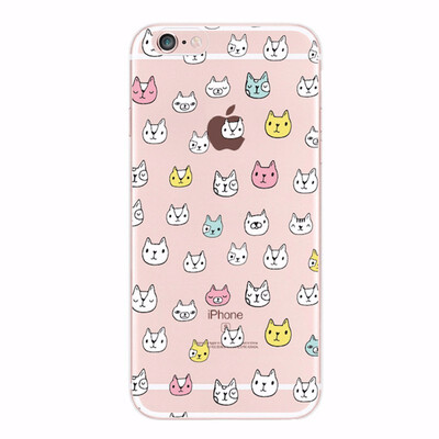 

Soft TPU Cover For iPhone5 5S SE 6 6s 6SPlus 7 Plus Cases Samsung