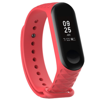 

1 pcs Colorful Silicone Stripe wristband strap for Xiaomi mi band 3 Replacement Accessories for Mi Band 3 Bracelet Band