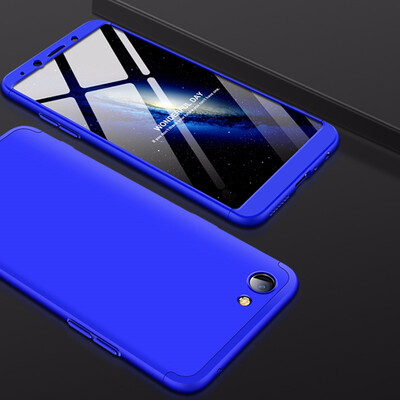 

Goowiiz Phone Case For OPPO A73F5F5 YouthA75F7A3 Fashion Color collision 360 Degree Coverage PC Full Protection
