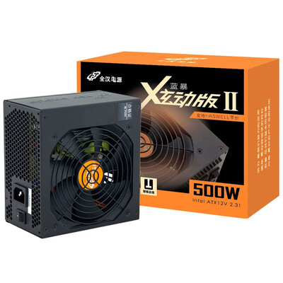

Full Han (FSP) Rated 500W Blue Storm Hyun II generation 500W power supply (12cm temperature control fan / single 12V / support the back line)