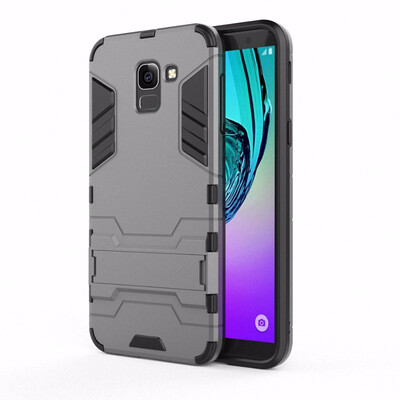 

WIERSS Shockproof Hard Phone Case for Samsung Galaxy J6 2018 J600 SM-J600F J600G 56" Combo Armor Case Back Cover Fundas Capa