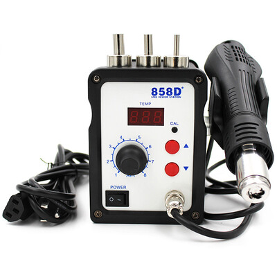 

Hot Air Gun 220V 700W 858D Soldering Station LED Digital BGA Rework Solder Heat Gun Desoldering Repair Station