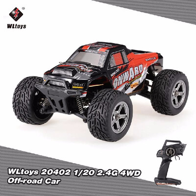 

WLtoys 20402WLtoys 20409WLtoys 20404 120 24G 4WD Off-road Car Electric Cross-country Vehicle RC Crawler RTR