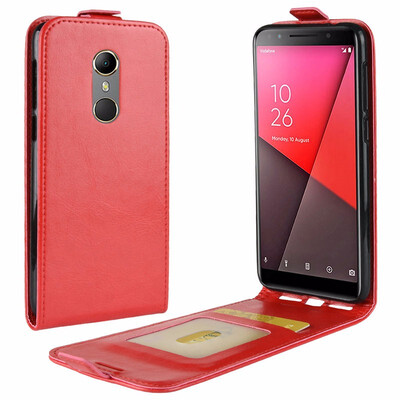 

for Vodafone Smart N9 VFD-720 WIERSS Flip Leather Case for Vodafone Smart N9 Lite VFD-620 Retro Wallet Case Leather Cover Cases
