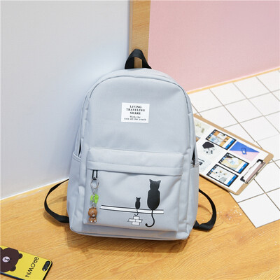

2018 New Women Backpack Color Fashion&Creative Institute Wind Backpack Leisure Travel Bag Factory Direct Sale